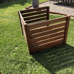 Wood A/C Fence