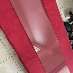 Beveled Glass Replacement Table Top Piece Rectangular 