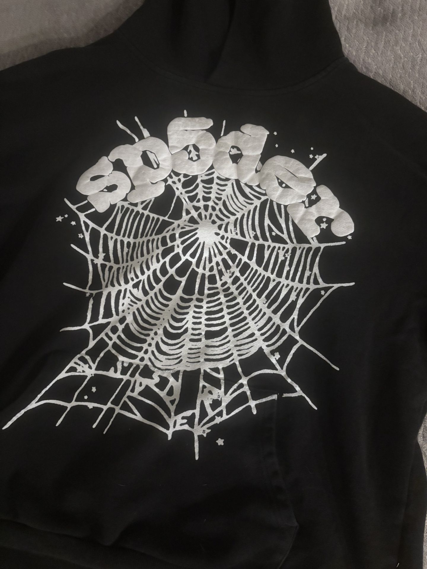 Sp5der Web Hoodie ‘Black/White’