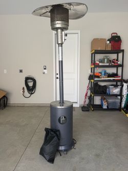 EAST OAK 50,000 BTU Propane Patio Heater + Cover - Works