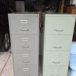 (2) Metal File Cabinets $35 each 