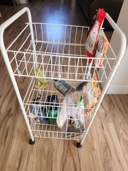 Kitchen storage rack