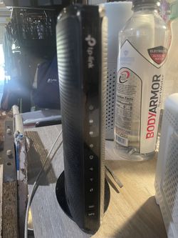 TP-Link TC-W7960 300Mbps Wireless Modem Router - Black