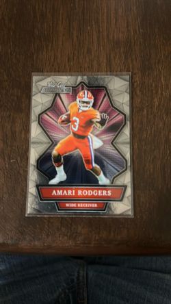 Amari Rodgers Wild Card Alumination Rookie Card
