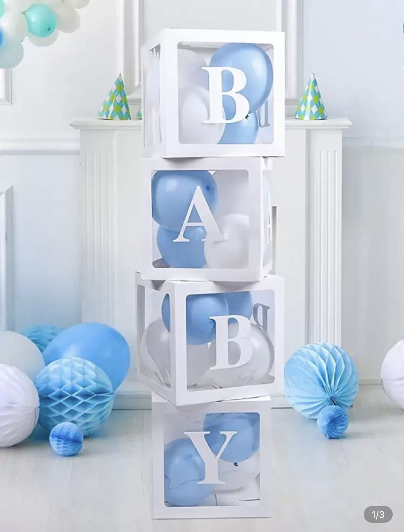 Baby Shower Box Set Decor