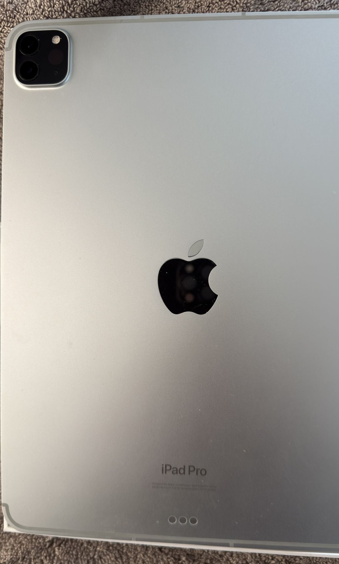 I pad PRO 11” 4th Generation 512gb + Cellular