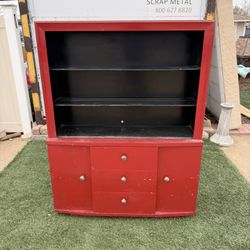 Genuine Mahogany Shelf Or Bookcase / Display  