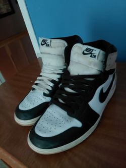 Nike Air Jordan 1 High Black White Sneakers