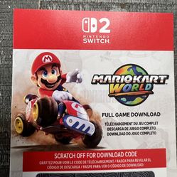 Brand New Mario Kart World For Nintendo Switch 2