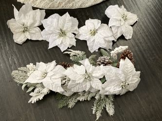 Christmas Decor Flowers