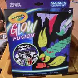 Crayola Glow Fusion Marker Set 