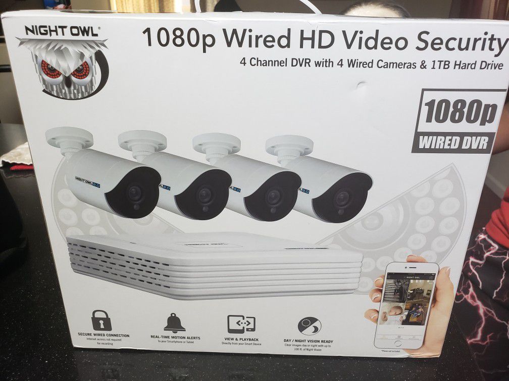 Night Owl 1080p wired HD video security