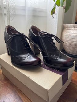 Clarks Ciera Leather Shoes 7