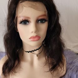 Front Lace Human hair Wig