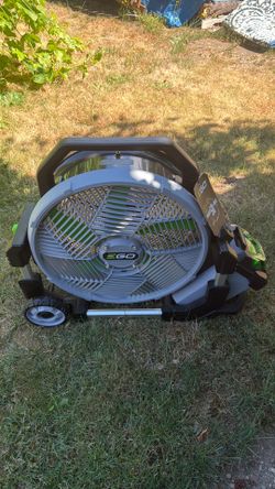EGO Large High Velocity Indoor/Outdoor Misting fan