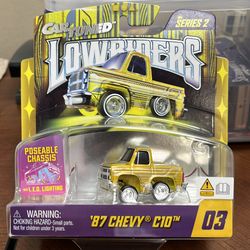 Car tuned lowriders 87 c10 diecast