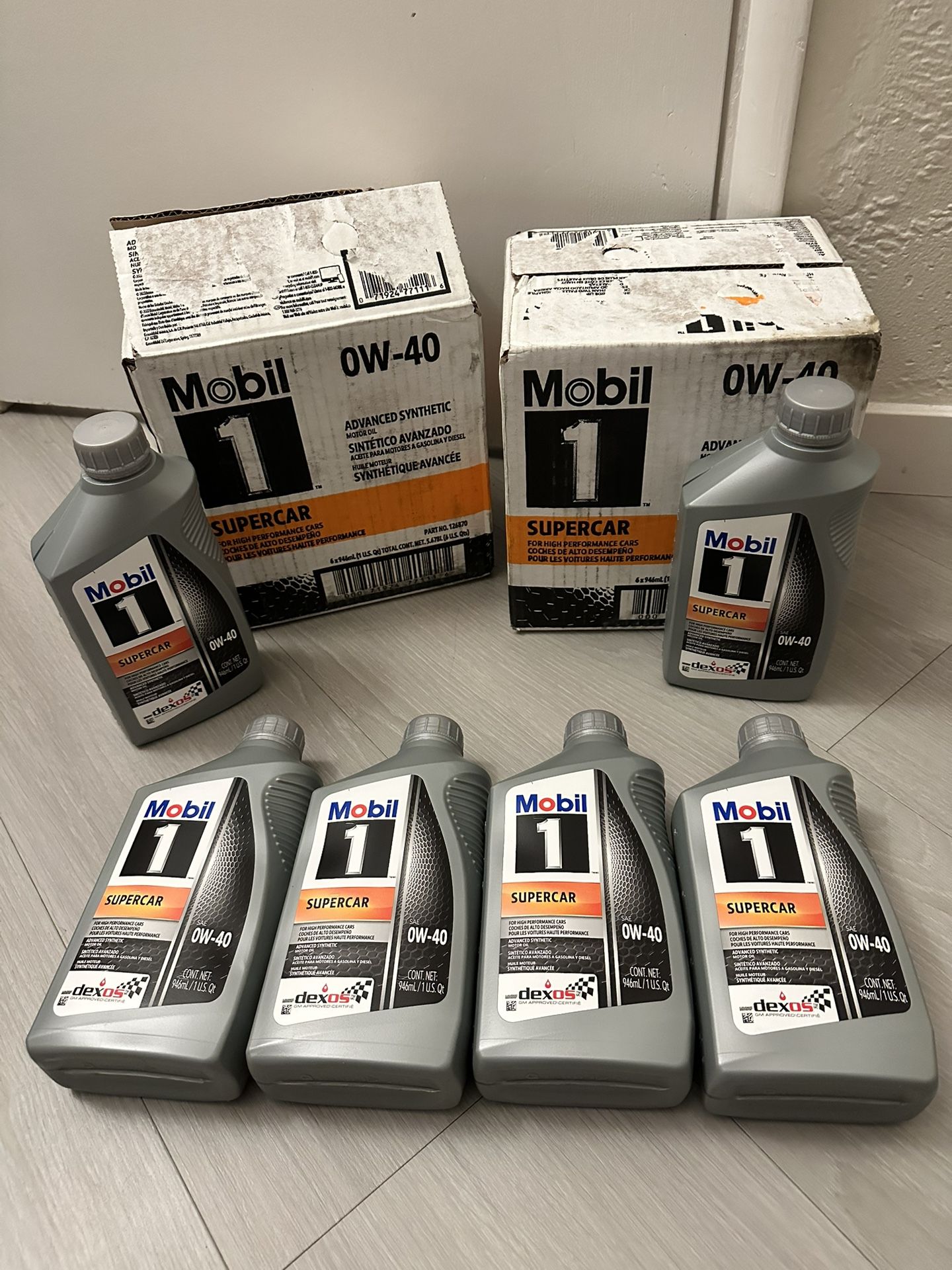 $60 Each Box LS Corvette Engine 0W-40 Advanced Synthetic Motor Oil Supercar