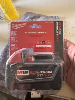 M18 Milwaukee XC 5.0 Battery Lithium