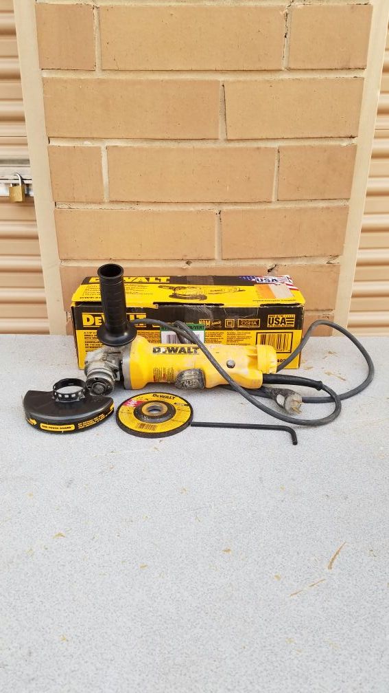 Dewalt grinder electric