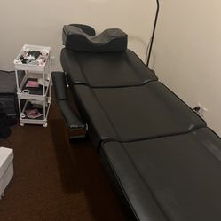 Lash/massage/tattoo Bed