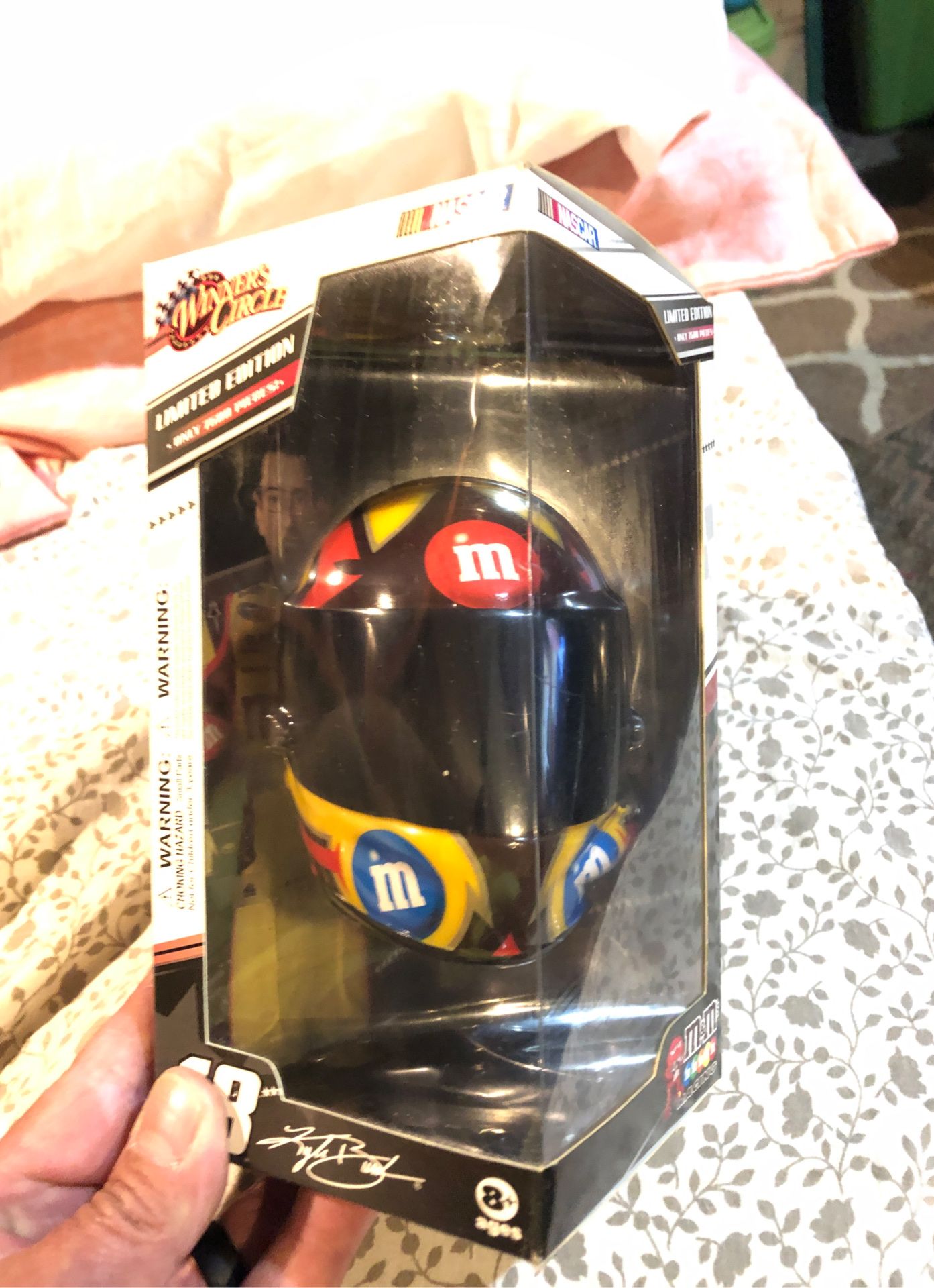 Kyle Busch mini helmet