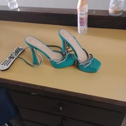 Love Goddess Fashion Nova Heels $30 Obo
