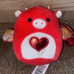 Dragon 4.5 In Valentine Squishmallow 