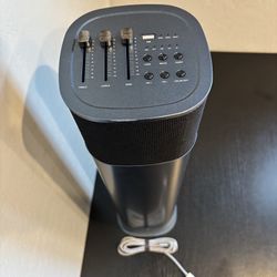 ABRAMTEK 200W Bluetooth Speaker E500 2nd Gen High Pwr Wireless Portable Speakers   Used item, tested and fully functional, has scratches and other fla