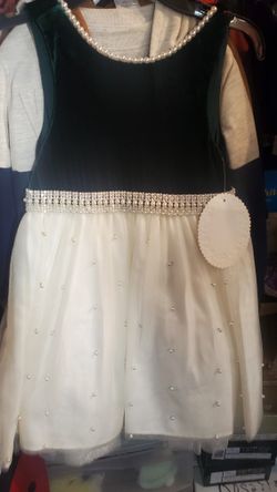 NEW SIZE 6 Girl Green Dress