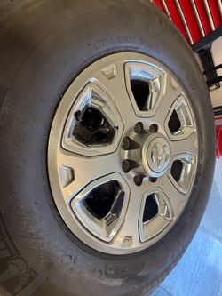 LT275/65r20 ram 2500 wheels/tires