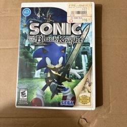 Sonic and the Black Knight Wii game