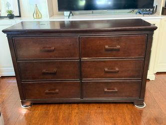 Dark wood dresser from Cafe Kids