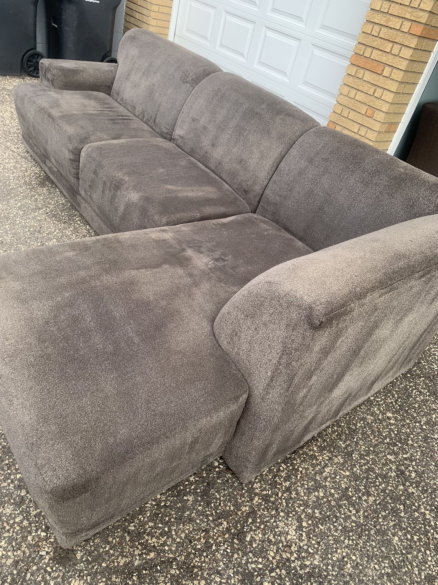 Free Delivery, Brown, L Shaped Sectional for Sale in Saint Paul, MN