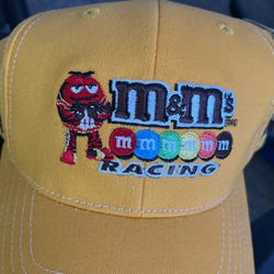 M&m Racing Hat Joe Gibbs 