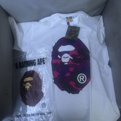 Purple Bape Tee