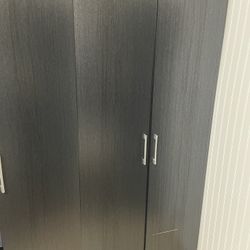Black Dressing Closet- Armoire 