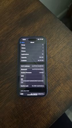 iPhone 16 128 GB (unlocked)
