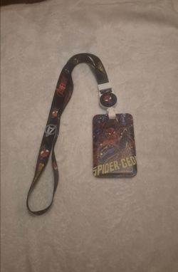 Spider-Man Lanyard with ID Holder