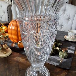 Large Crystal vase
