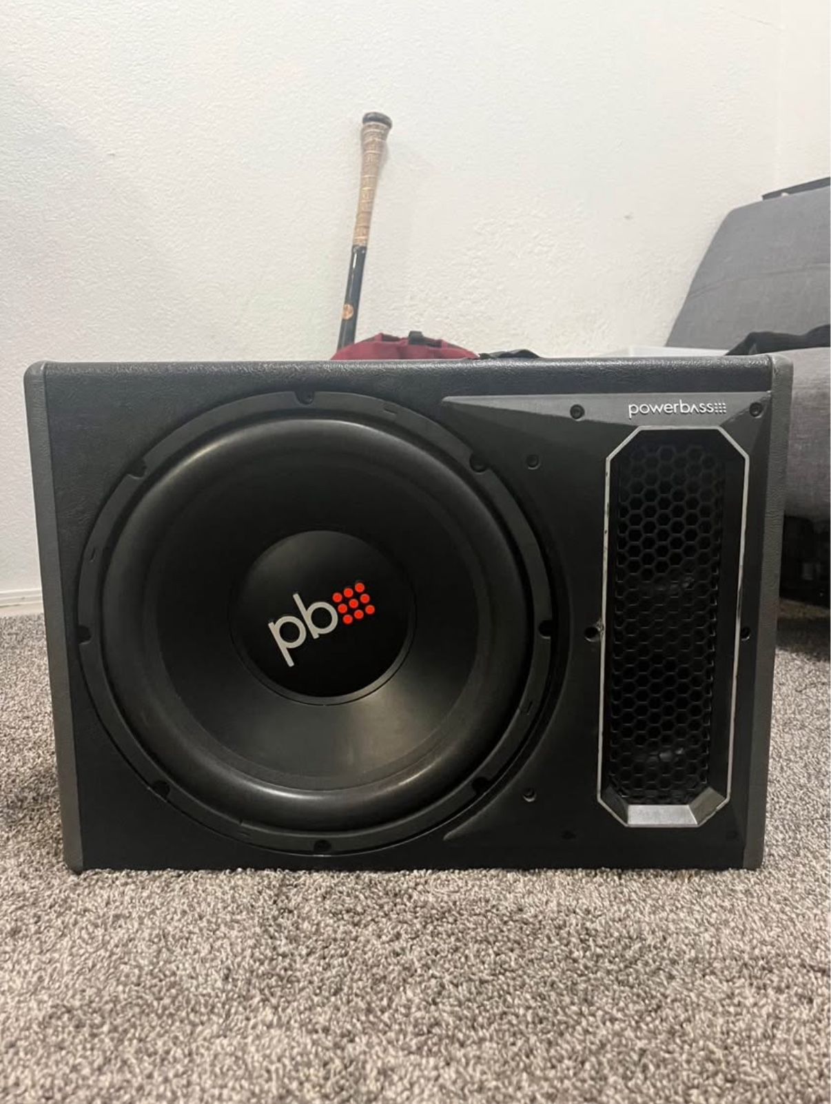 Powerbass 12” Subwoofer (Loaded Amplifier)