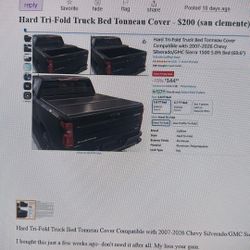Hard Tri Fold Truck Bed Tonneau Cover