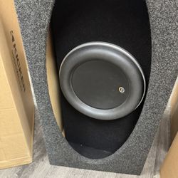 12” JL Audio W7 “Anniversary Edition” in JL Audio H.O. Box