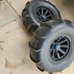 Polaris RZR Sand Paddles Rims Tires Wheels $500