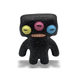 Fuggler Figure Annoyed Alien Black rare Series 1 2.5" mini figure