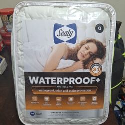 Sealy Waterproof Mattress Pad (Queen Size)