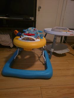 Free baby walker and play station