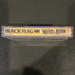 Black Flag Wasted Again Cassette