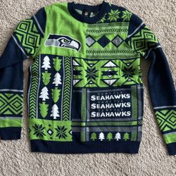 NFL Seahawks Sweater, Men’s Med.