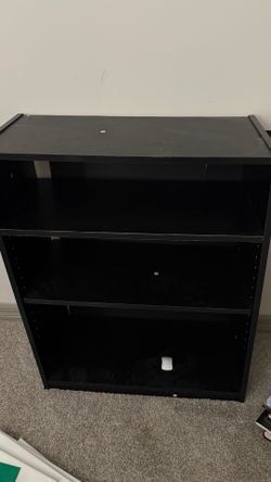 Black 3 Tier bookshelf