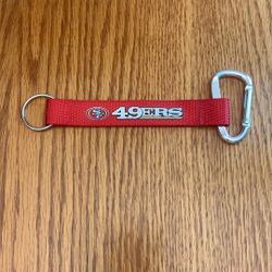 San Francisco 49ers keychain